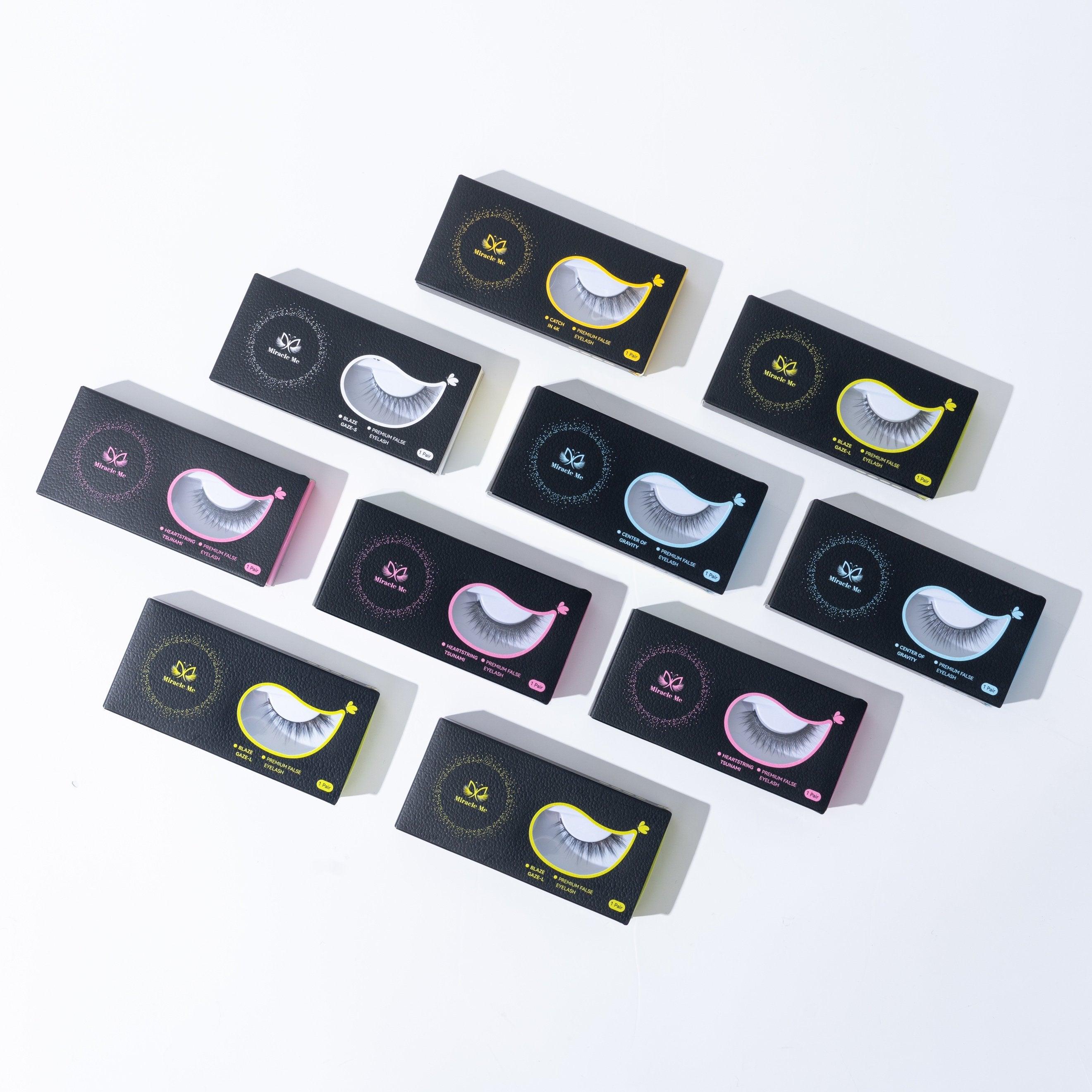 Velvet lash eyelash collection by MiracleMe