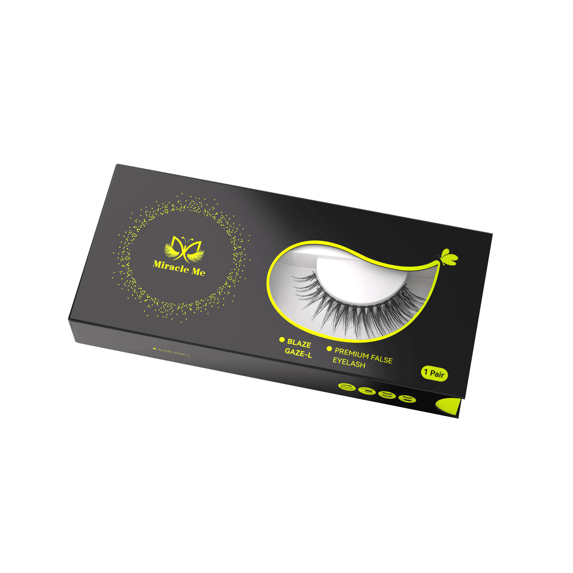 Blaze Gaze Strip Lashes (Large) - MiracleMe False Eyelashes