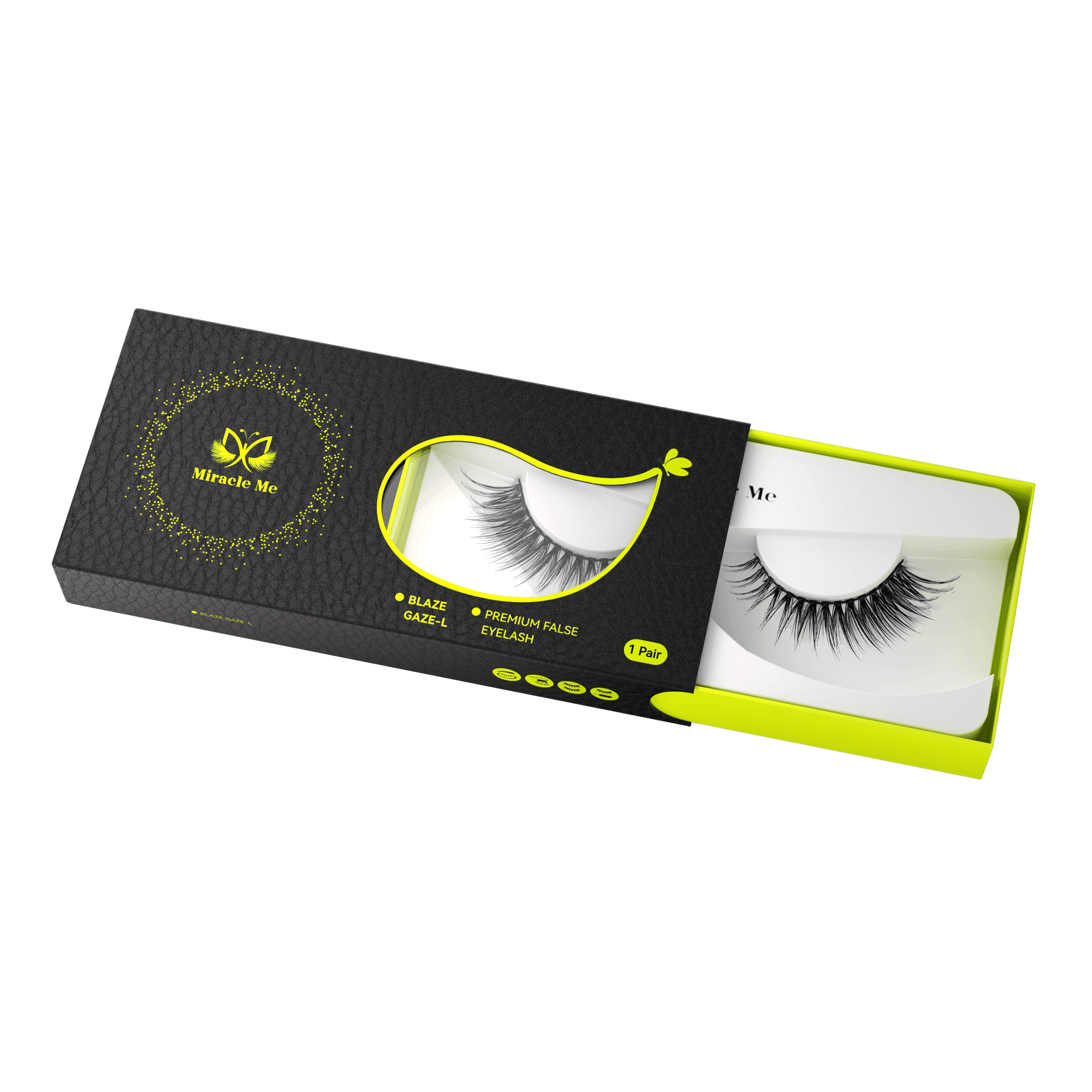 Blaze Gaze Strip Lashes (Large) - MiracleMe False Eyelashes