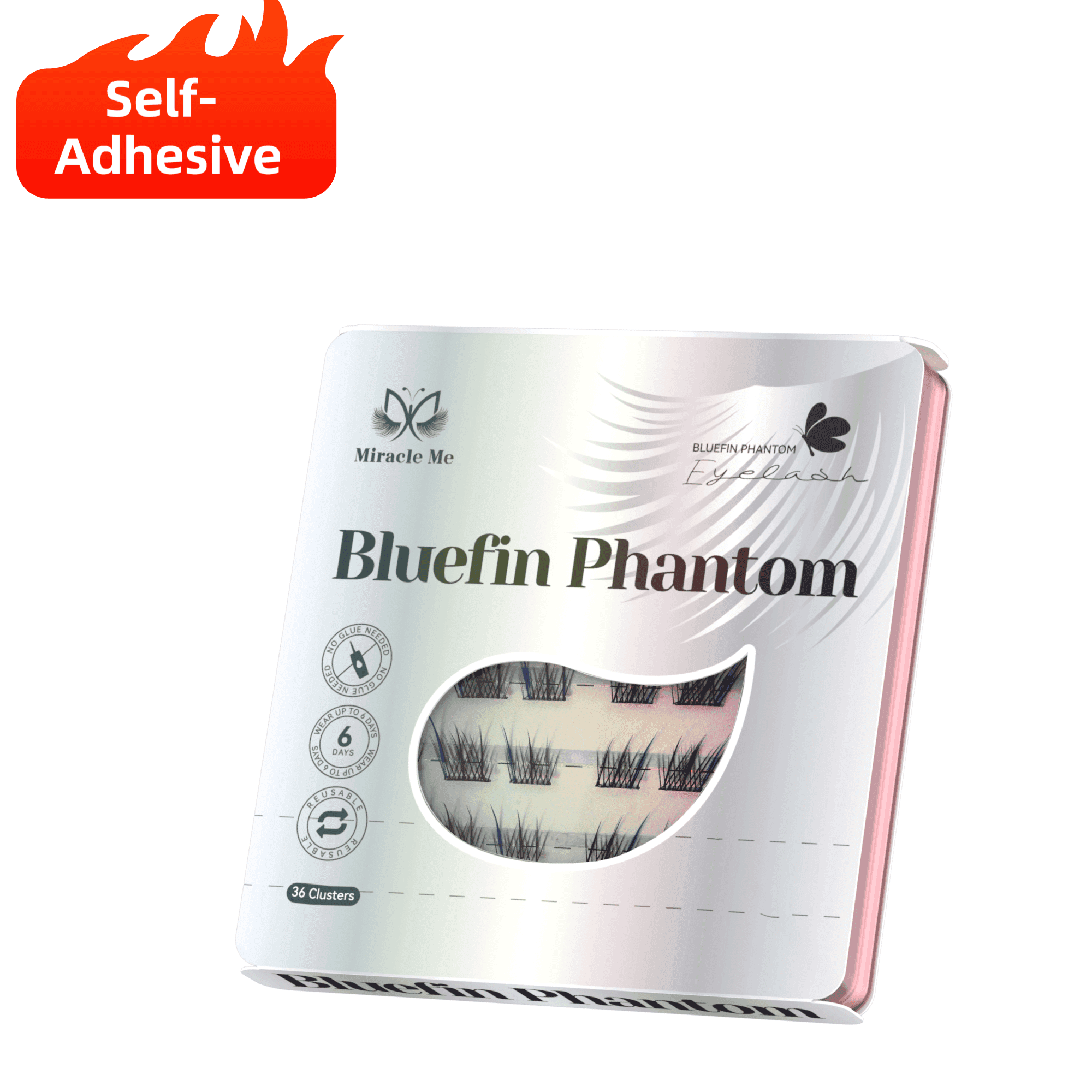 Kitsune Series Self-Adhesive Lashes Bundle - MiracleMe False Eyelashes