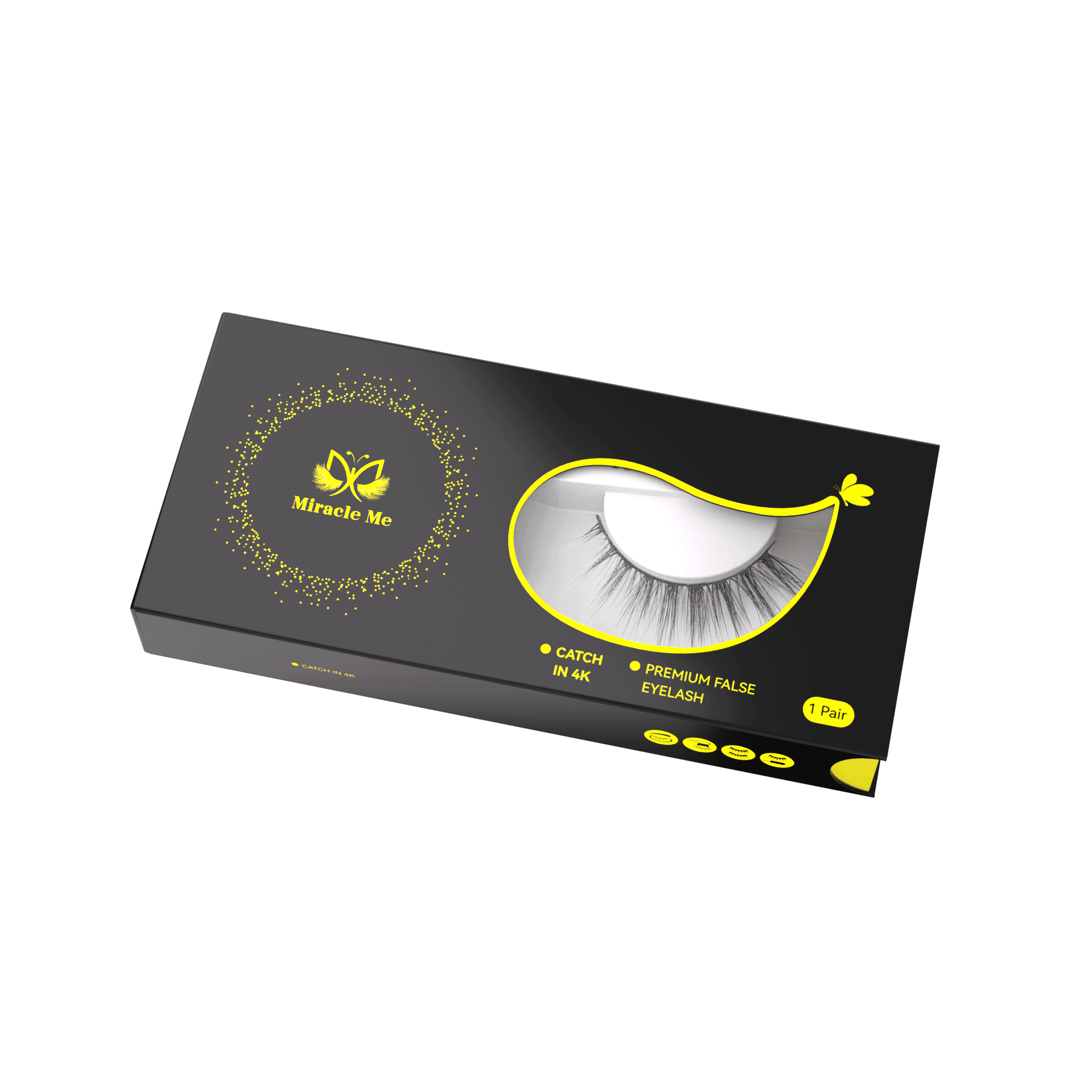 Catch in 4k Strip Lashes - MiracleMe False Eyelashes