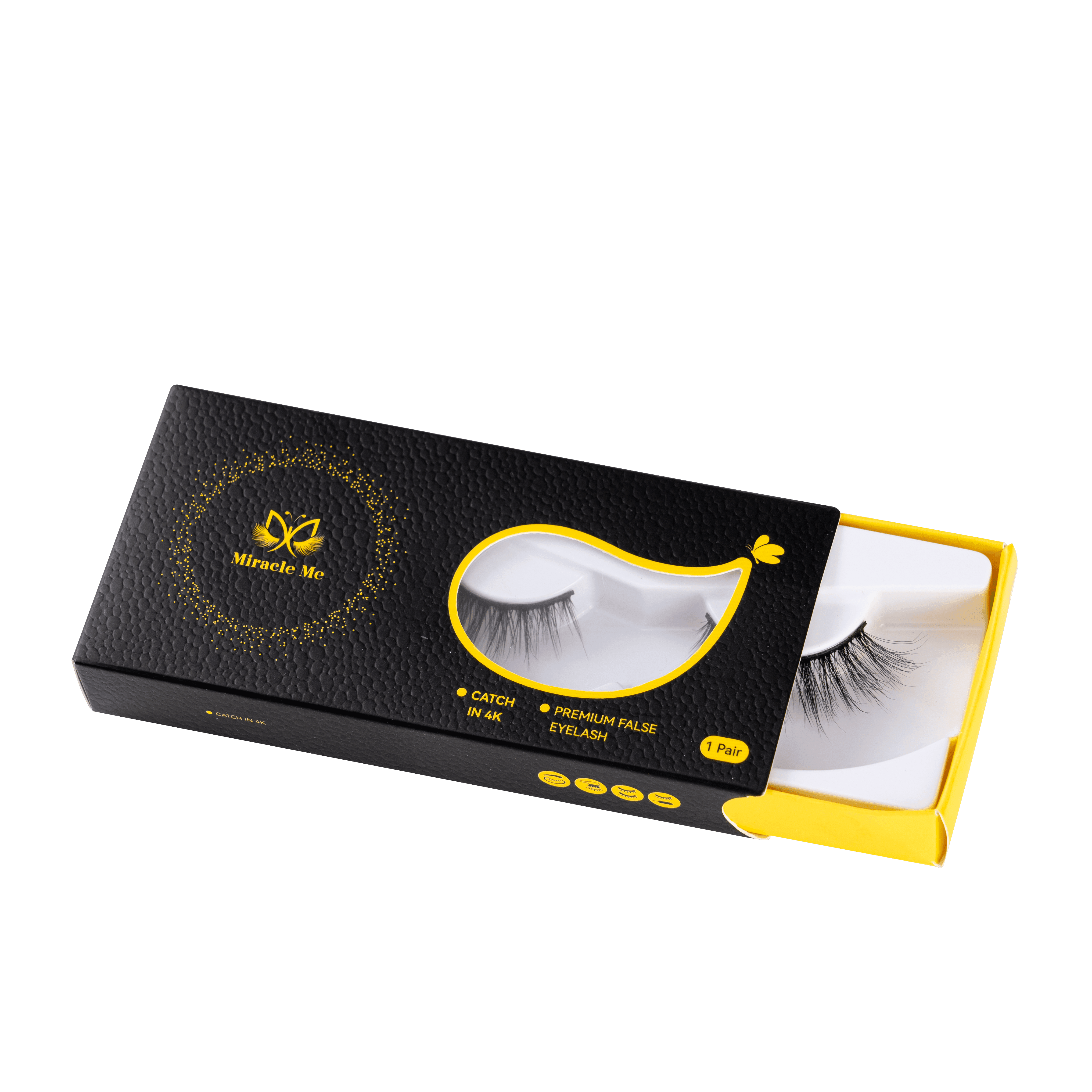 Catch in 4k Strip Lashes - MiracleMe False Eyelashes