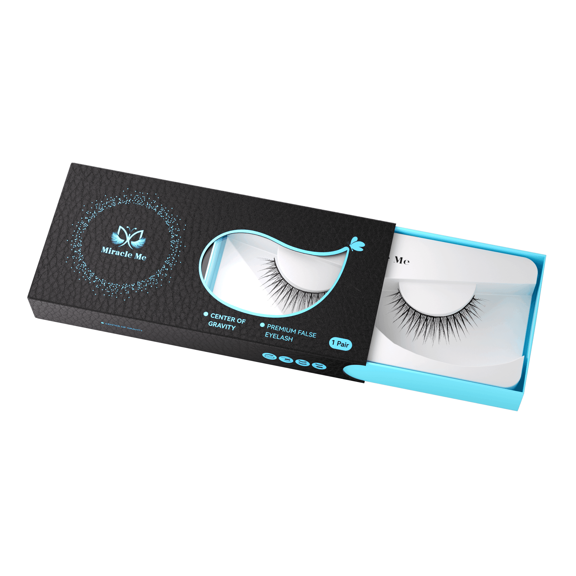 Center of Gravity Strip Lashes - MiracleMe False Eyelashes