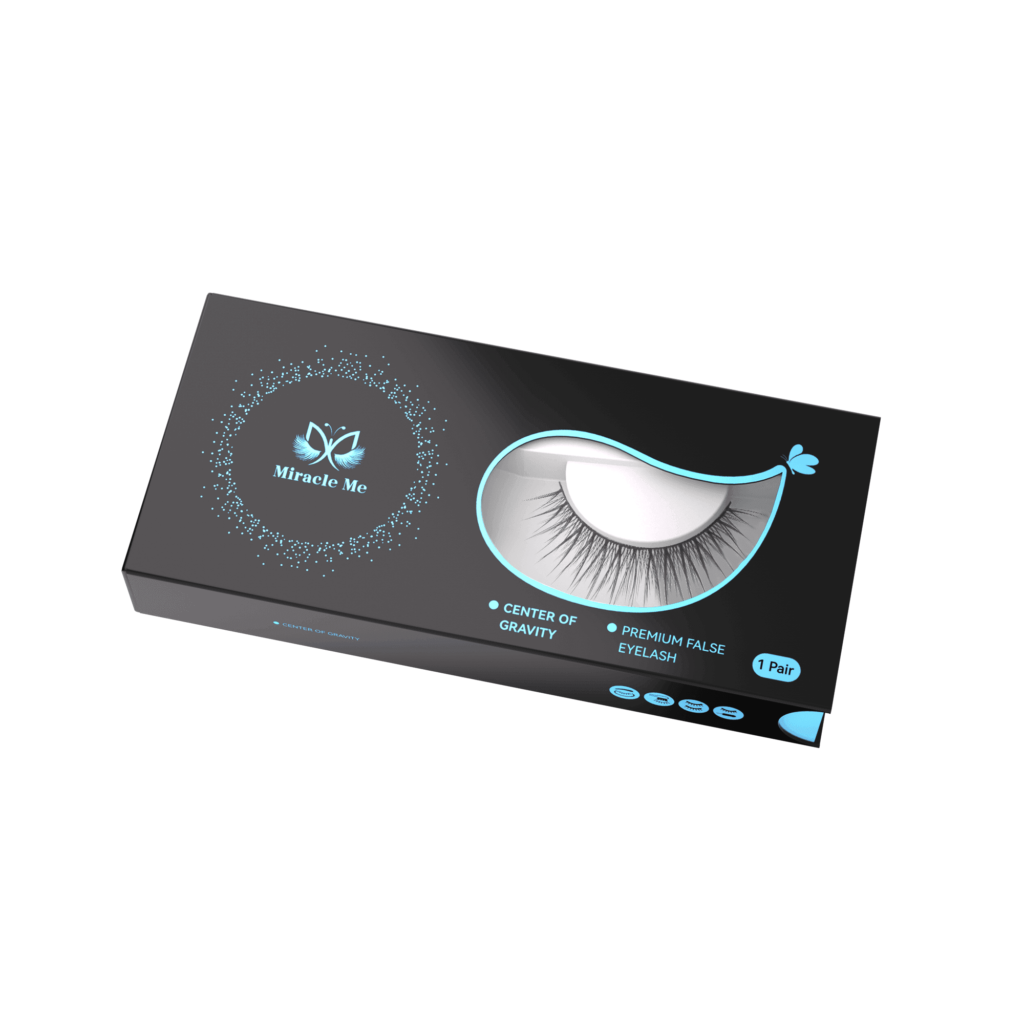 Center of Gravity Strip Lashes - MiracleMe False Eyelashes