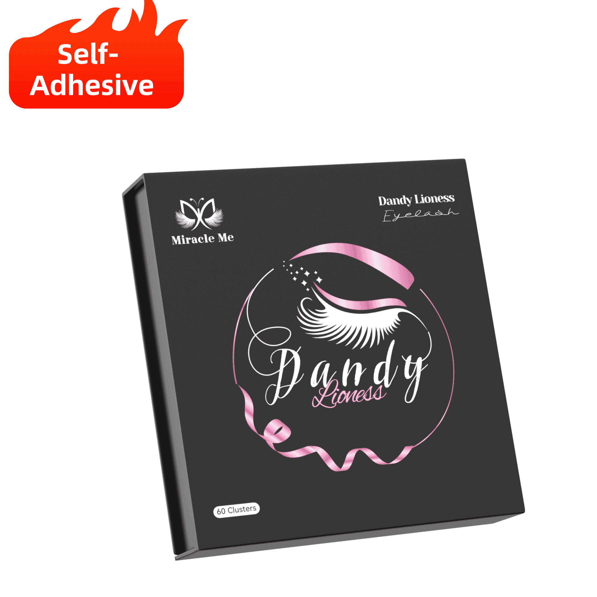 Supermodel 3-Pack Lashes Bundle (Self-Adhesive) - MiracleMe False Eyelashes