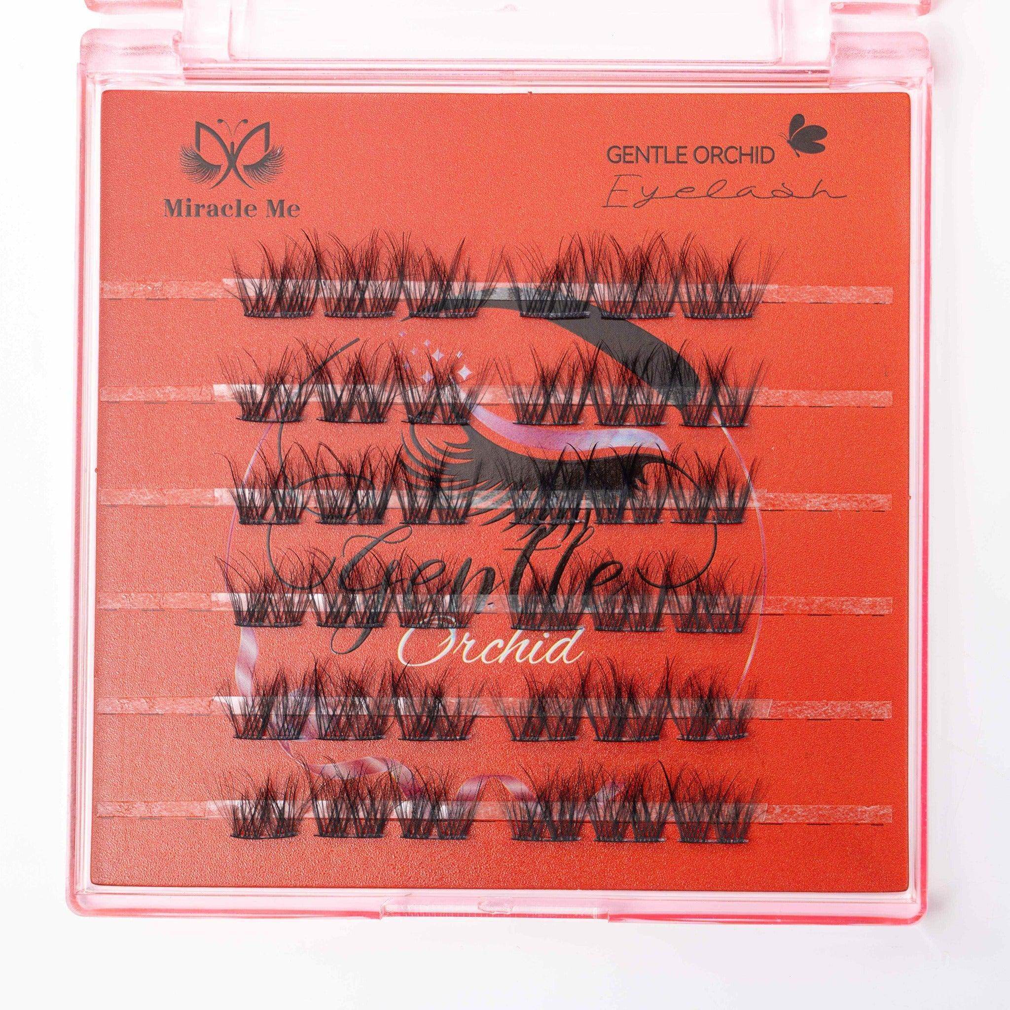 Gentle Orchid Self-Adhesive Lashes - MiracleMe False Eyelashes