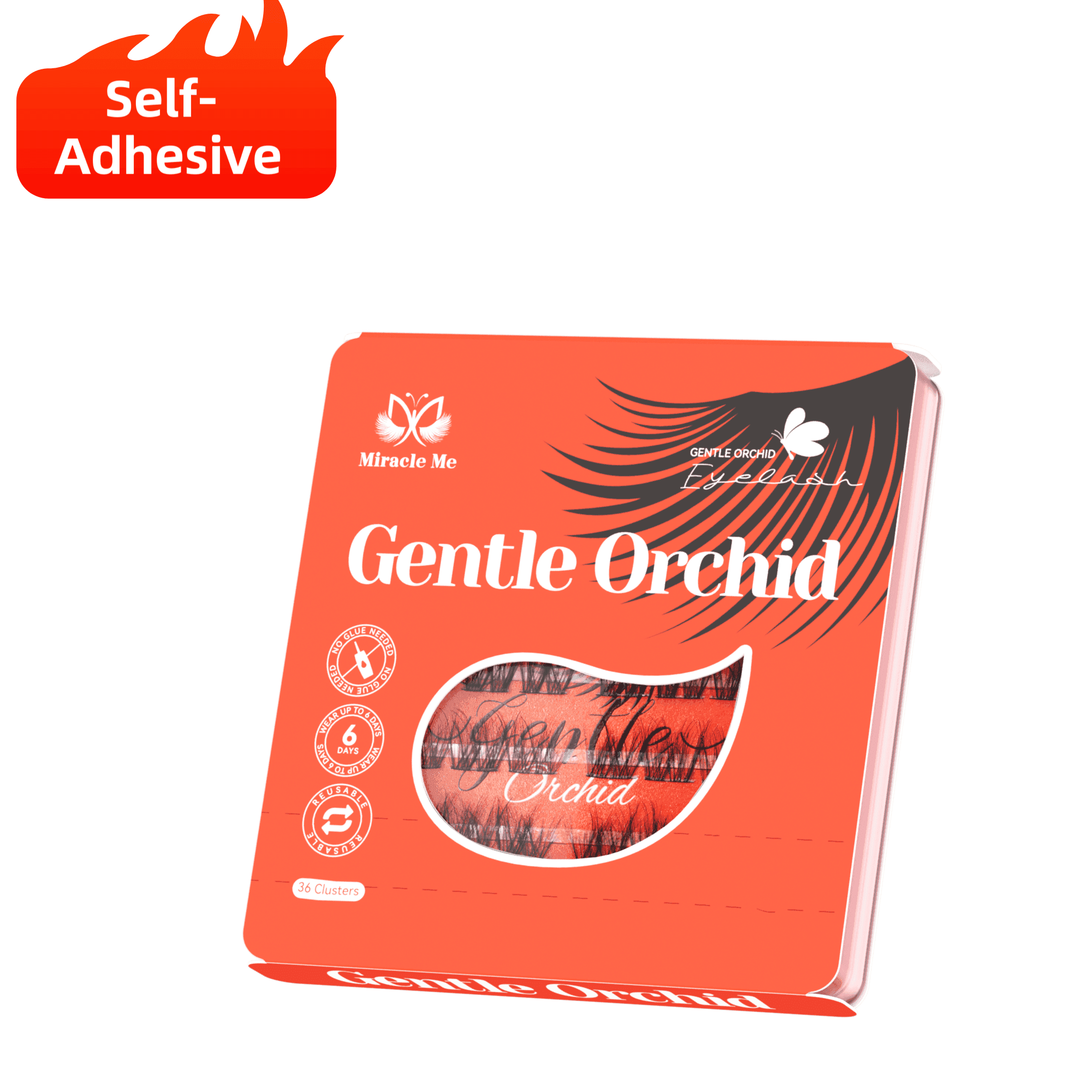 Kitsune Series Self-Adhesive Lashes Bundle - MiracleMe False Eyelashes