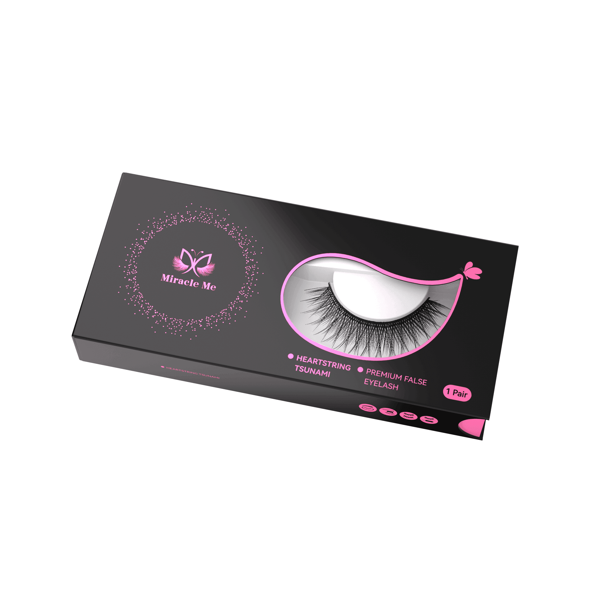 Heartstring Tsunami Strip Lashes - MiracleMe False Eyelashes