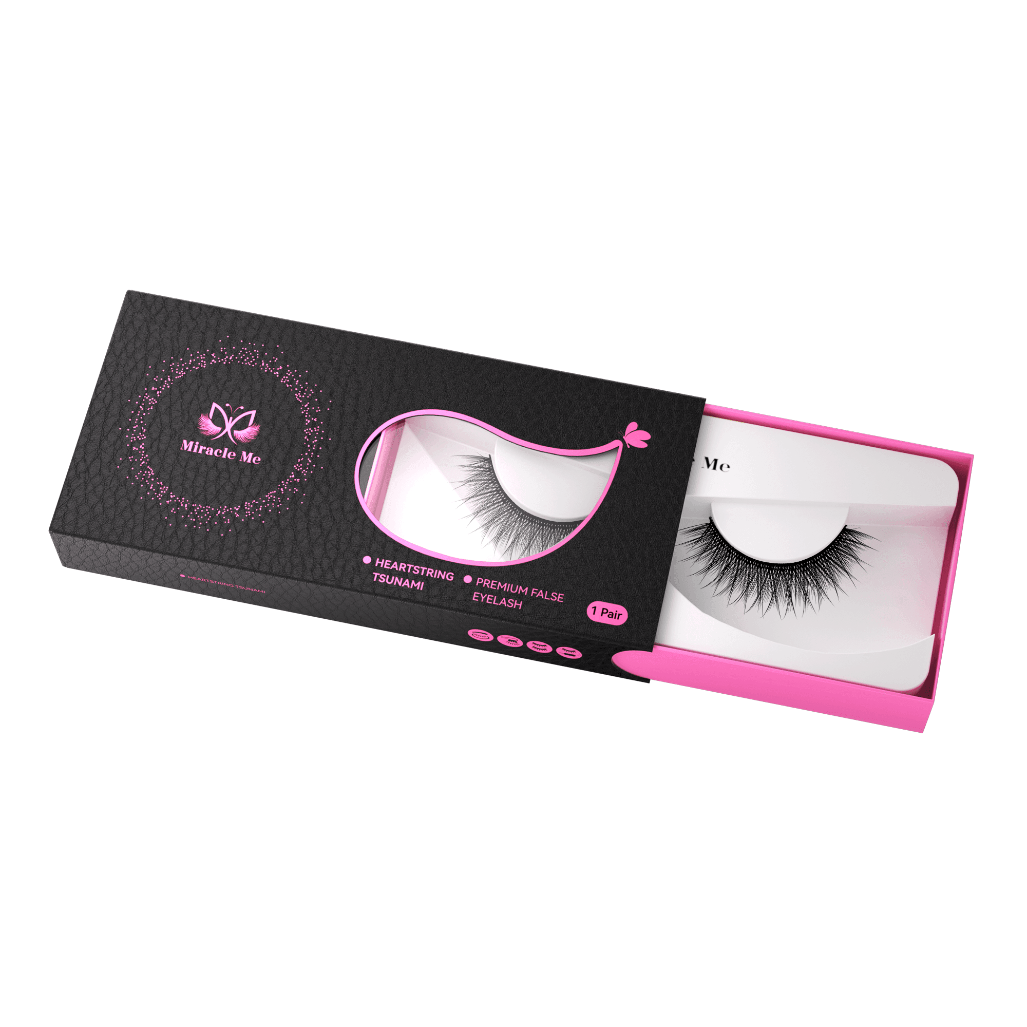 Heartstring Tsunami Strip Lashes - MiracleMe False Eyelashes