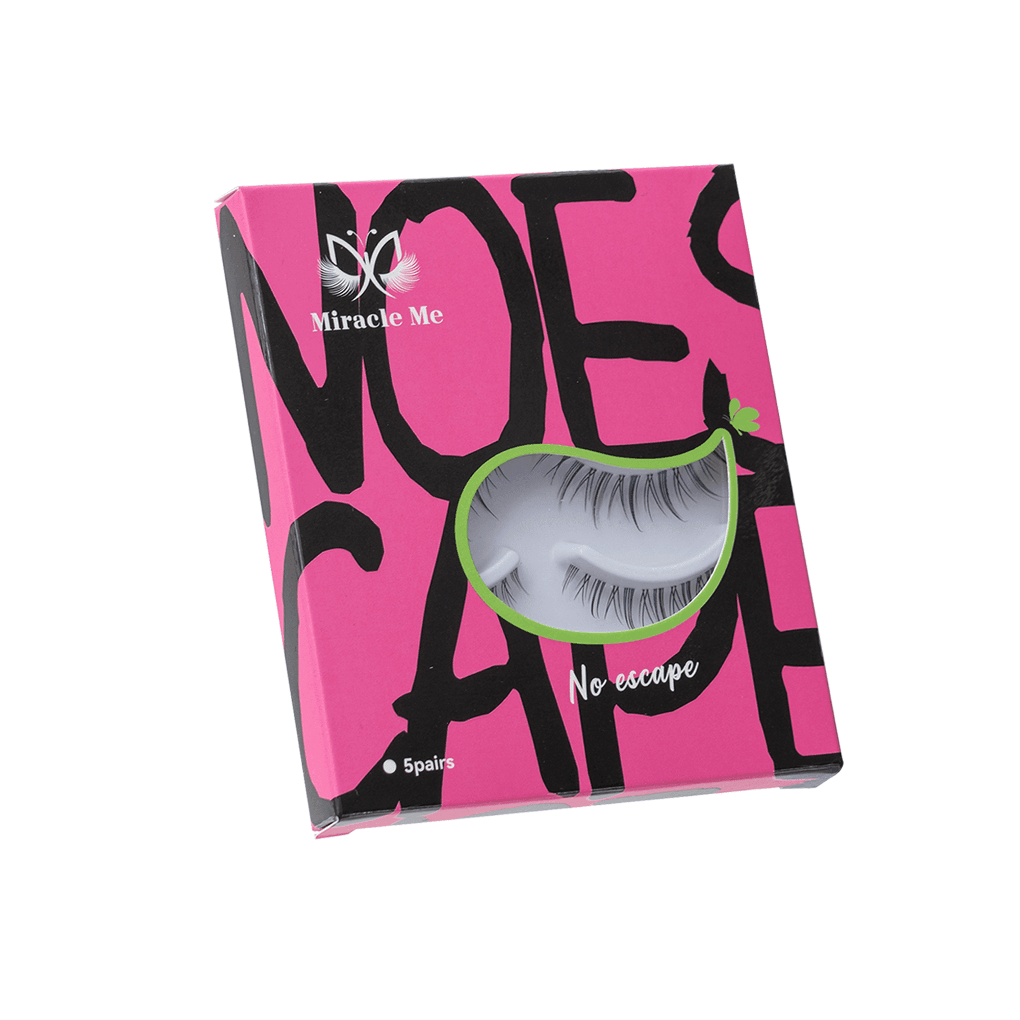 No Escape 5-pair Strip Lashes - MiracleMe False Eyelashes