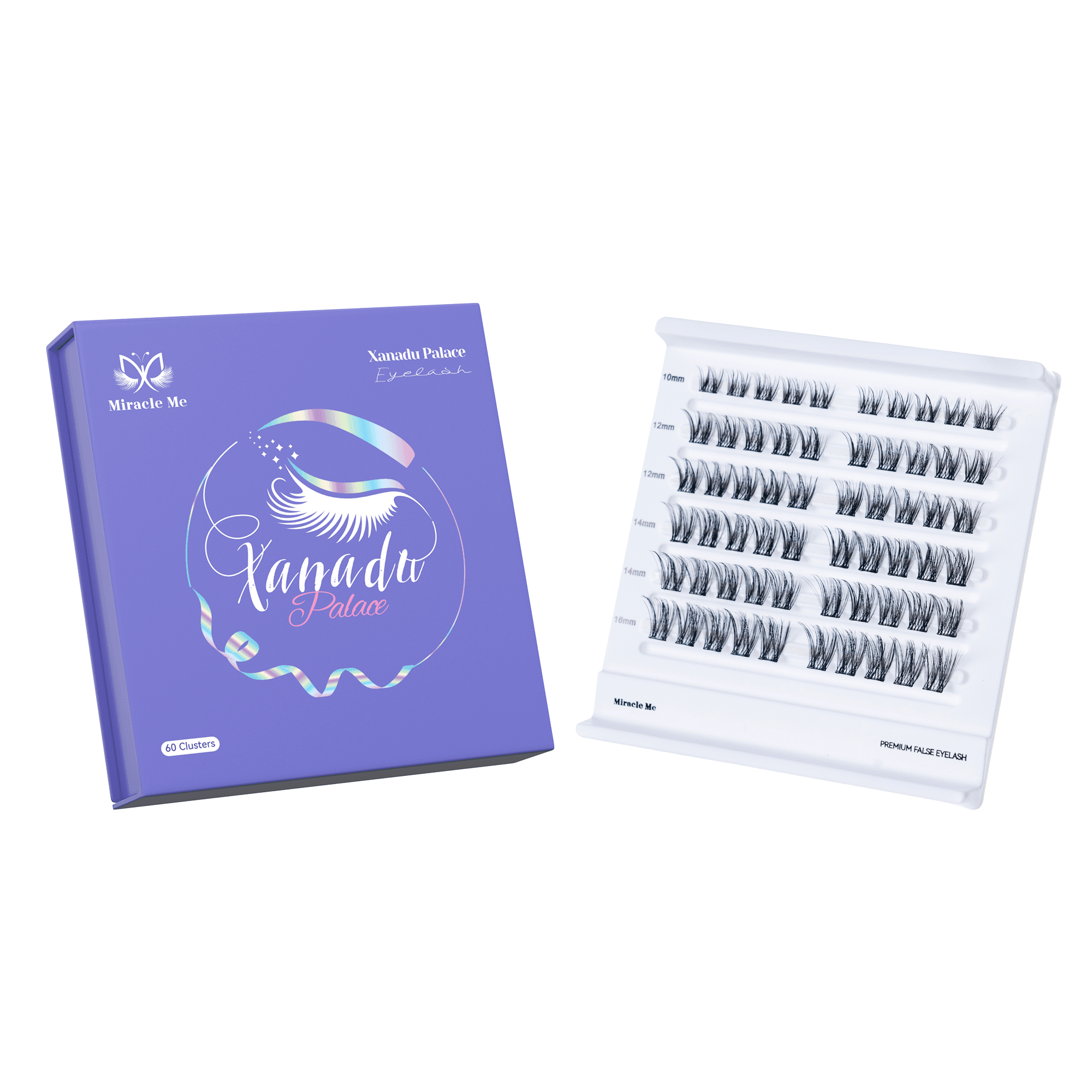 Xanadu Palace Cluster Lashes - MiracleMe False Eyelashes