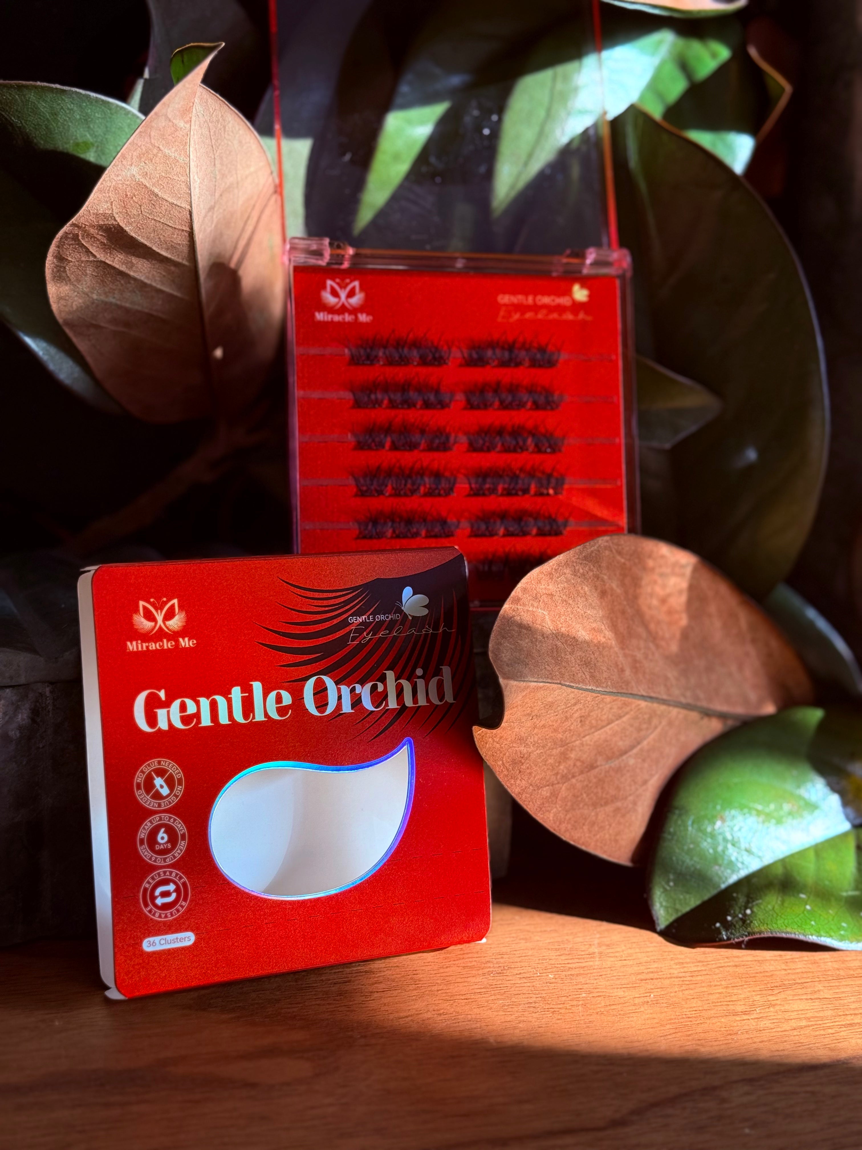 Gentle Orchid Self-Adhesive Lashes - MiracleMe False Eyelashes