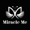 black background logo of MiracleMe Premium False Eyelashes