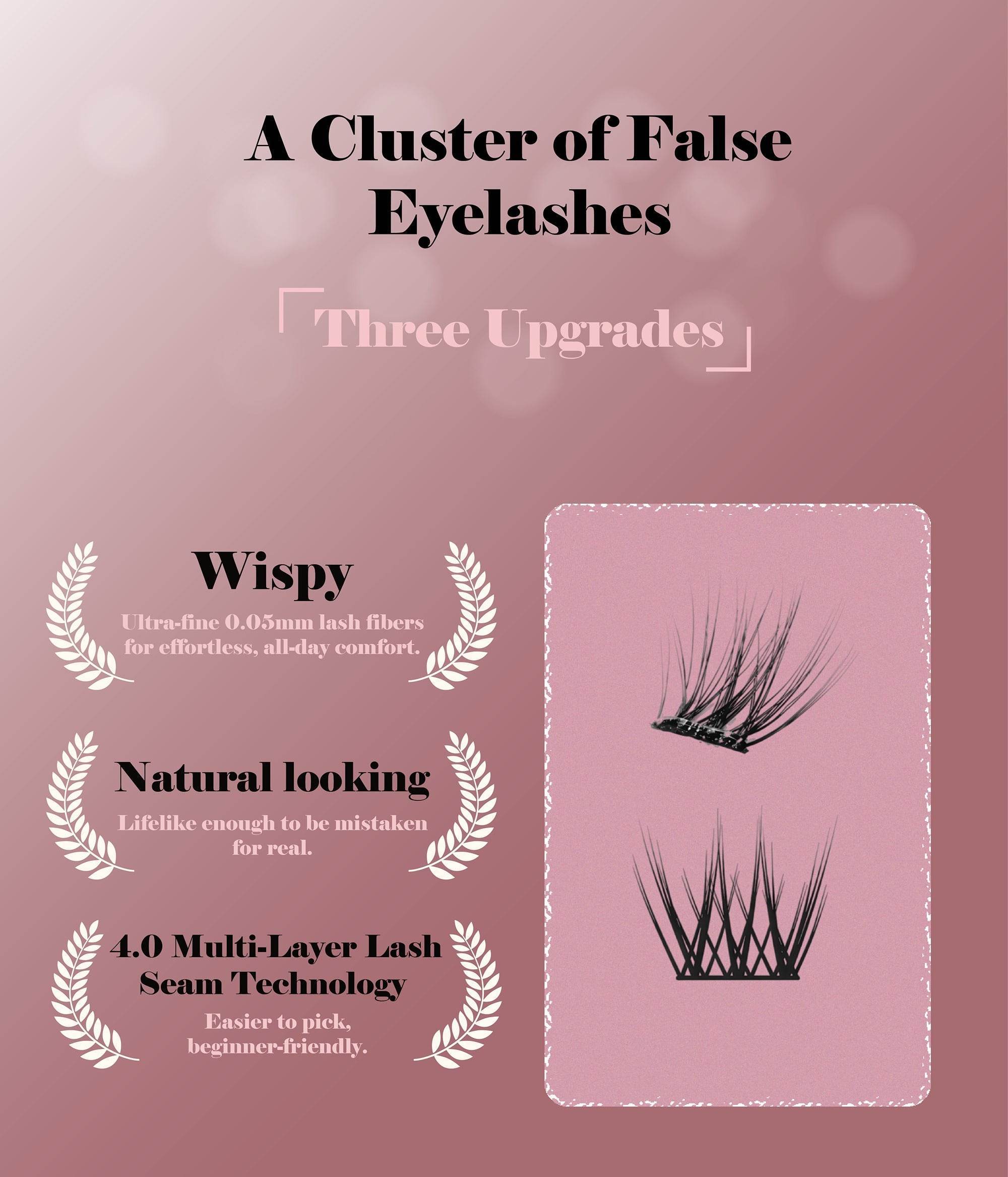 Rhyme & Chime Self-Adhesive Lashes - MiracleMe False Eyelashes